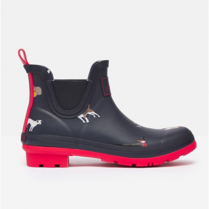 Joules Short Height Printed Rain Boots