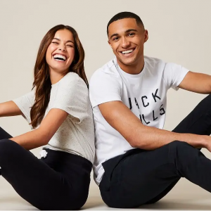 2 for $50 Women's T-shirts & 2 for $60 Men's T-shirts @ Jack Wills