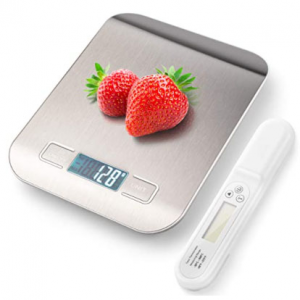 Upgrade Digital Kitchen Scales, Belita Amy Rechargeable Food Kitchen Scales @ Amazon