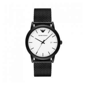 Emporio Armani 男士手表 - 黑色