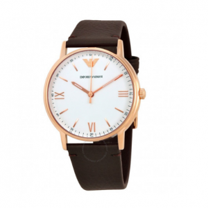 Emporio Armani 男士手表 - 棕色
