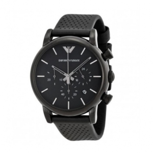 Emporio Armani 男士手表 - 黑色