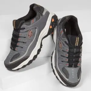 Skechers Men's Afterburn Memory-Foam Lace-up Sneaker Sale @ Amazon.com 