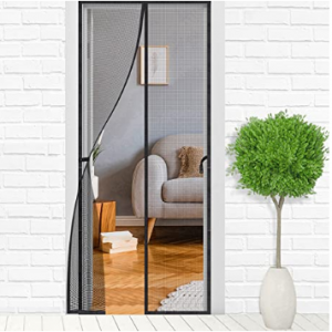 DDup 磁吸式防虫防蚊纱门 39" x 83" @ Amazon
