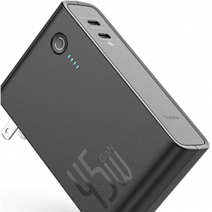 Amazon - Baseus GaN PD 45W 10000mAh 二合一充电宝，立减$10