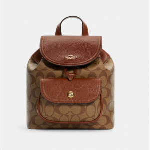 60% Off Coach Pennie Backpack 22 In Signature Canvas @ Coach Outlet