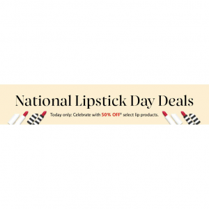 Today Only! Lipstick Day Sale (PAT McGrath, FRESH, NARS, Lancome, Shiseido) @ Sephora 