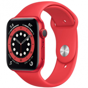 Costco - Apple Watch Series 6 新款智能手表44mm GPS 红色，直降 $55