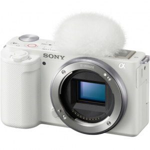 Sony ZV-E10 Mirrorless Camera (Body Only, White) for $698 @B&H