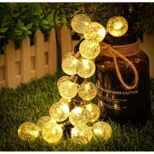 Joomer 户外防水太阳能灯串 20 英尺 x 2串 8 种照明模式 @ Amazon