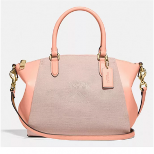 40% Off Coach Horse and Carriage Jacquard Elise Satchel @ Macy's