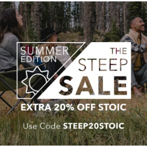 Steep and Cheap官网 精选Stoic品牌户外运动服饰、装备折上折促销