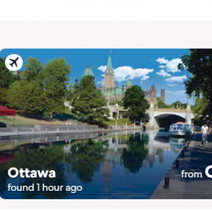 Expedia Canada - 加拿大國內航班特價，單程低至CAD$49 