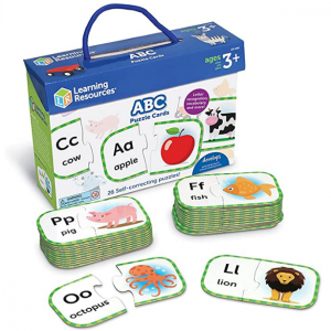 Learning Resources ABC Puzzle Cards @ Amazon
