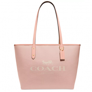 40% Off Coach Horse and Carriage Jacquard City Zip Tote @ Macy's