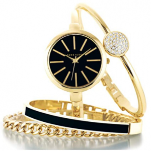 Anne Klein 超美手表手链套装 @ Amazon