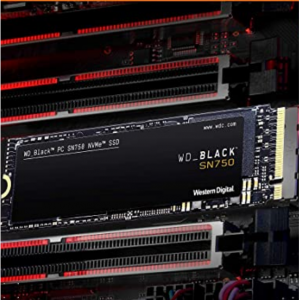 Amazon - WD BLACK SN750 黑盘 NVMe M.2 2280 1TB 固态硬盘，直降$130