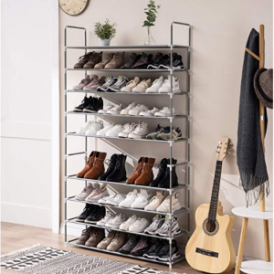 TECHMILLY 10层鞋架，可放50双鞋 @ Amazon