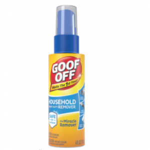 Goof Off 家用强力去污剂 4 fl oz 轻松去除墙壁、地板污渍 @ Amazon