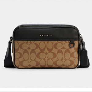 61% Off Graham Crossbody In Signature Canvas @ Coach Outlet
