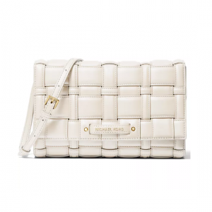 Macy's梅西百货 Michael Kors Ivy编织手拿斜挎包4.5折热卖 三色可选