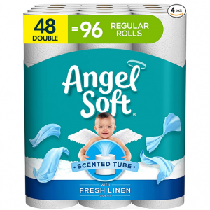 Angel Soft 超柔软双层卫生纸48卷 相当于普通96卷 @ Amazon