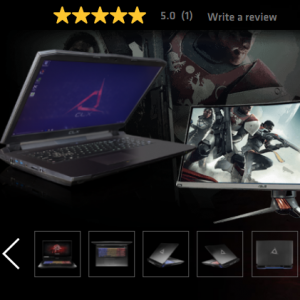 CLX Osiris 17 gaming laptop(Intel® Core™ i7-10700KF 16GB 256GB) for $2798 @Cybertron 