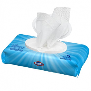 Clorox Disinfecting Wipes, Fresh Scent - 75 Wipes (31430) @ Amazon