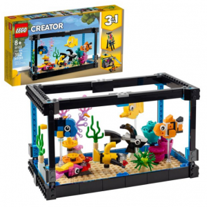 LEGO Creator 创意百变三合一系列 31122 鱼缸 (352 颗粒) @ Walmart