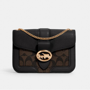 50% Off Georgie Crossbody In Signature Canvas @ Coach Outlet