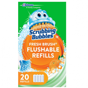 Scrubbing Bubbles 马桶清洁刷头 20个装 @ Amazon
