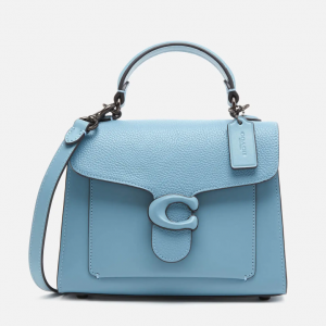 MyBag官网 Coach Tabby 20 糖果蓝手提斜挎包78折热卖