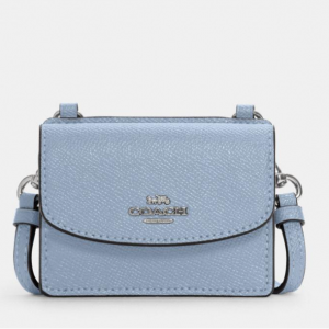 Coach Outlet官网 Coach Flap 斜挎卡包额外85折热卖 两色可选