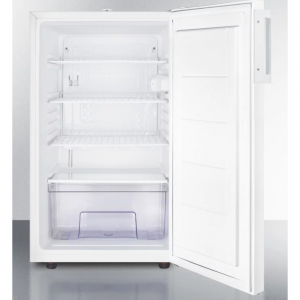 AccuCold FF511L 20 英寸独立式紧凑型冰箱，带保鲜抽屉，自动除霜 @ AJ Madison