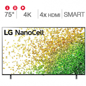 Costco - LG 75" NANO85系列 - 4K UHD LED LCD智能电视机，现价 $1549.99