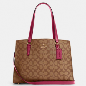 70% Off Coach Tatum Carryall In Signature Canvas @ Coach Outlet