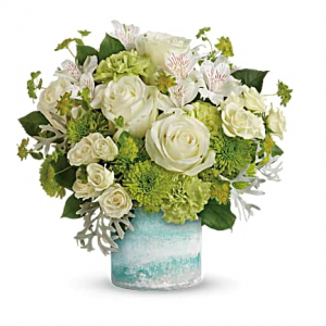 Teleflora's 海边玫瑰花束，Standard