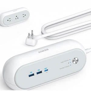 Amazon - Anker 胶囊插座，带USB-C口，立减$20