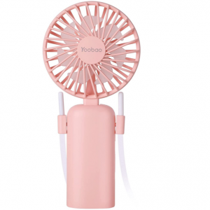Yoobao 充电手持迷你风扇 可挂脖可立桌面 @ Amazon