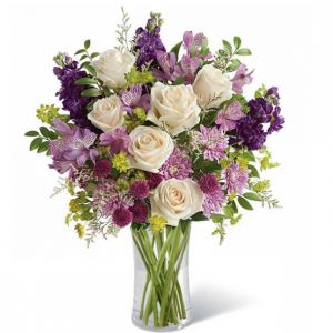 郁郁葱葱的薰衣草花束，Deluxe