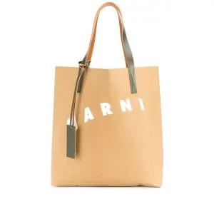 FARFETCH官网精Marni Logo托特包优惠