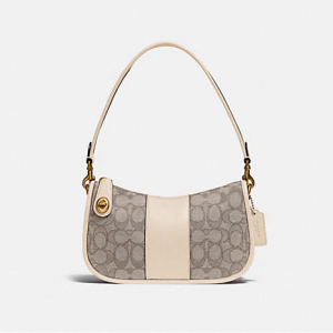 25% Offf Coach Swinger Bag In Signature Jacquard