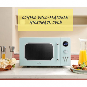 COMFEE 复古薄荷绿小清新 0.9 cu.ft微波炉 @ Amazon