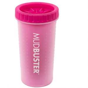 Dexas MudBuster Portable Dog Paw Washer/ Paw Cleaner, Pink @ Amazon