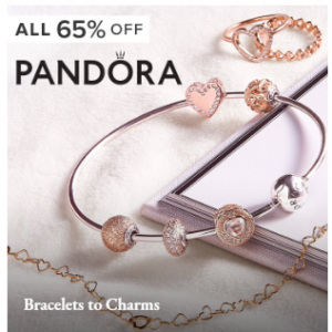Rue La La官网 全场Pandora精美首饰促销