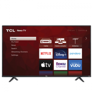 $51 off TCL 55" Class 4-Series 4K UHD HDR Roku Smart TV @Walmart