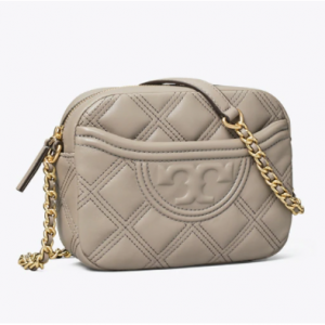 Tory Burch官网精选Tory Burch Fleming 软皮相机包优惠