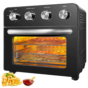 立减$80！Aicook 24夸脱10合1对流烤箱，带空气炸锅功能 @ Amazon