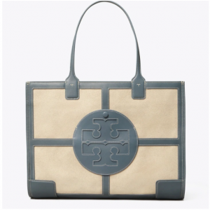 Tory Burch官网精选Tory Burch Ella帆布托特包优惠
