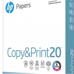 Amazon - HP 8.5x11" 复印打印纸 500张 ,2.9折